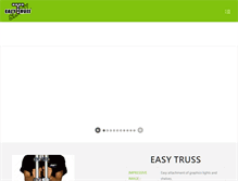 Tablet Screenshot of easy-truss.com